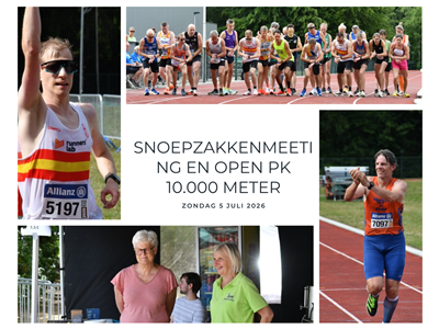 ESAK - Snoepzakkenmeeting en Open PK 10.000 meter